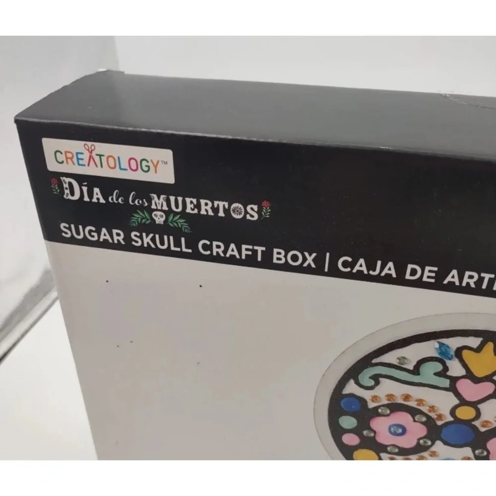 Creatology  Sugar Skull Craft Box Kit Dia de los Muertos Day of the Dead